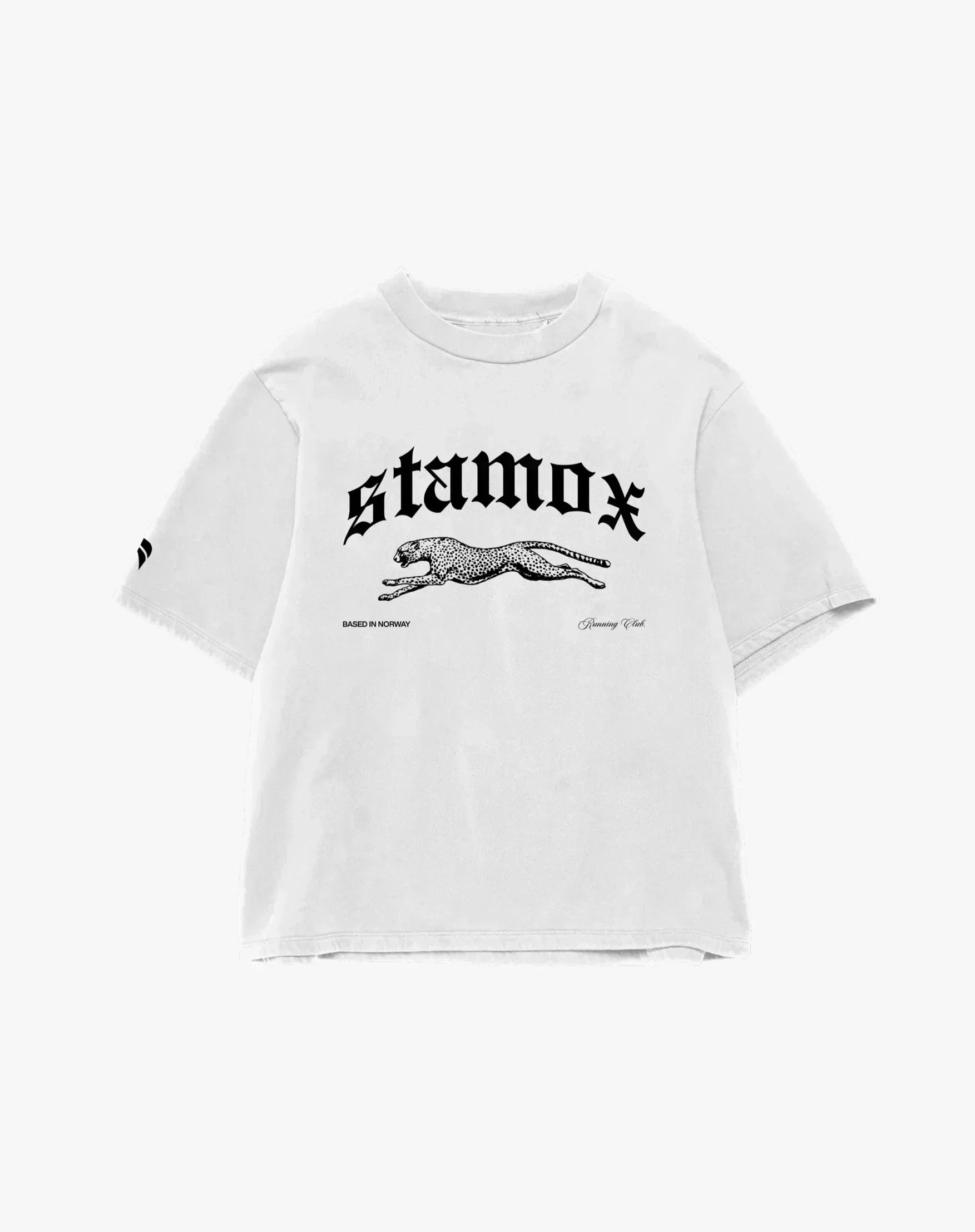 Stamox Heavyweight Oversized T-Shirt | Unisex White 100% Cotton Tee