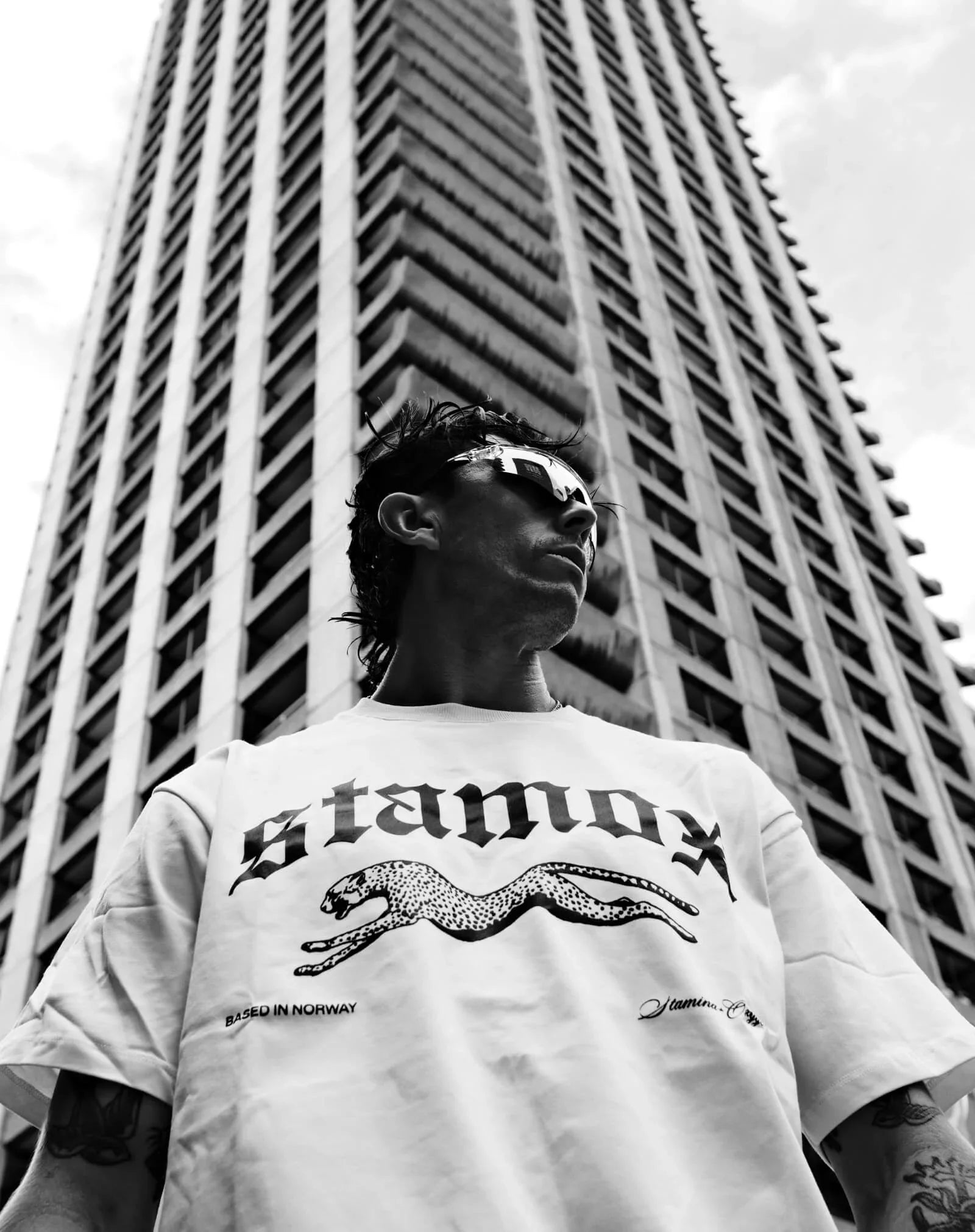 Stamox Heavyweight Oversized T-Shirt | Unisex White 100% Cotton Tee