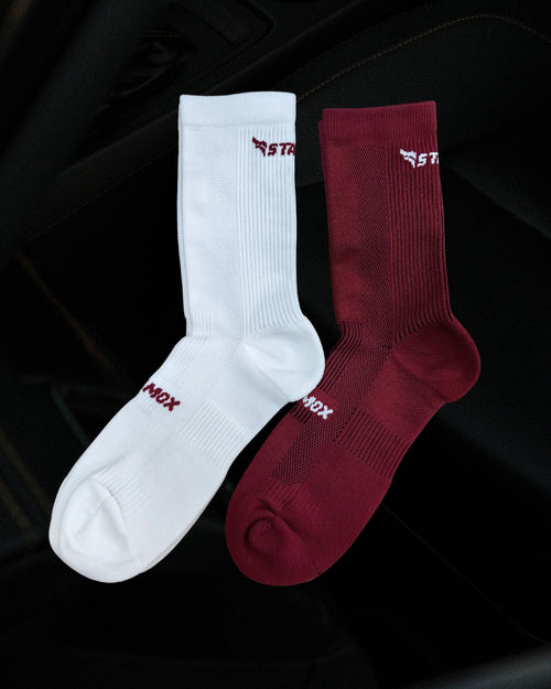 Performance Sock High - White