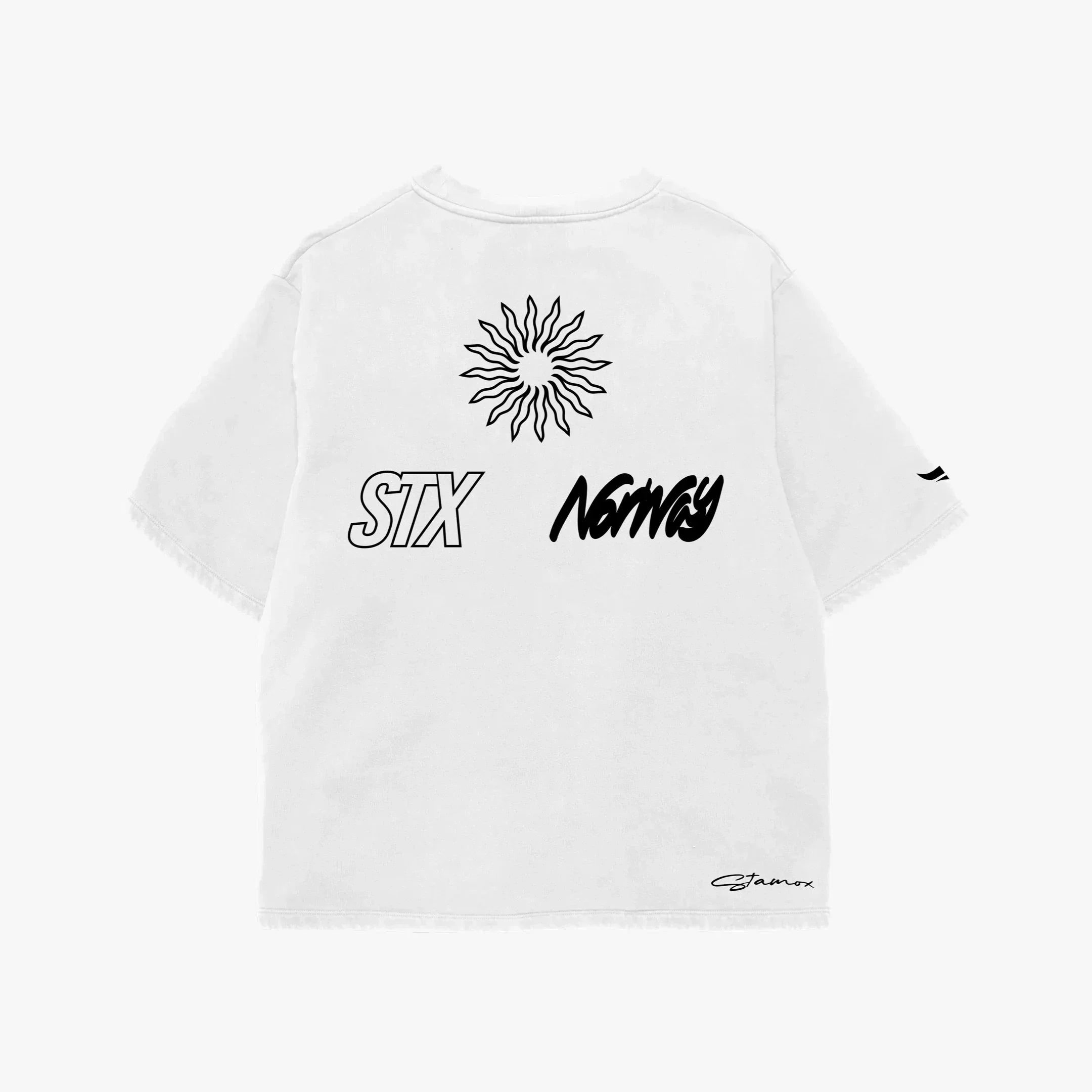 Stamox Heavyweight + Oversized T-Shirt White