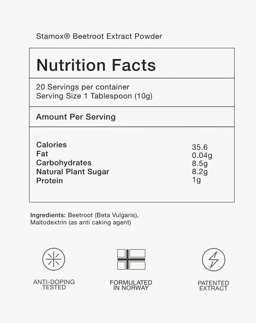 Stamox Premium Beetroot Extract Powder