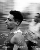 Runner in motion highlighting stamox beetroot powder benefits for endurance, power, VO2 max