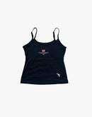 Black tank top with Norway flag and text, stamox beetroot powder workout apparel
