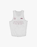 Stamox beetroot powder branded white athletic tank top for endurance and recovery