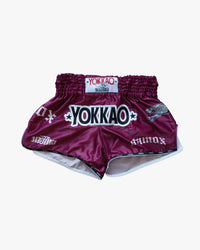 YOKKAO × STAMOX — سروال مواي تاي قصير بإصدار محدود