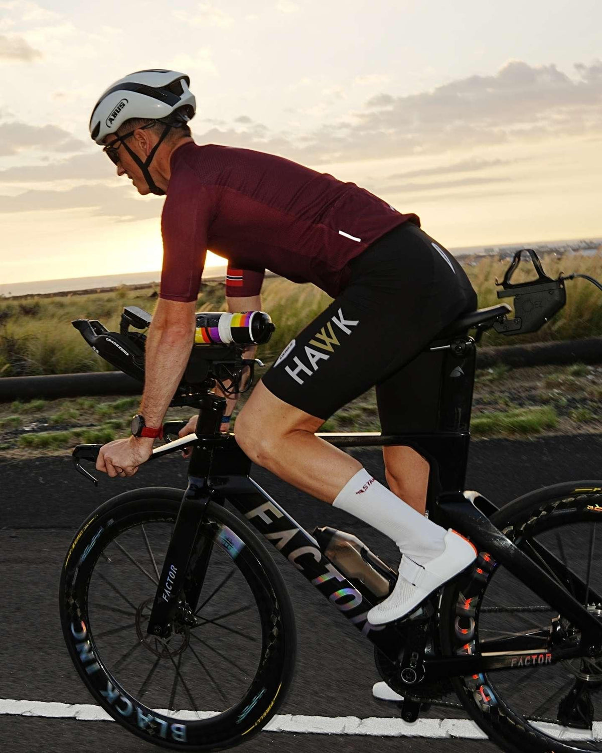 Performance Sock High - valkoinen