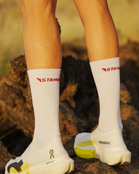 Performance Sock High - valkoinen