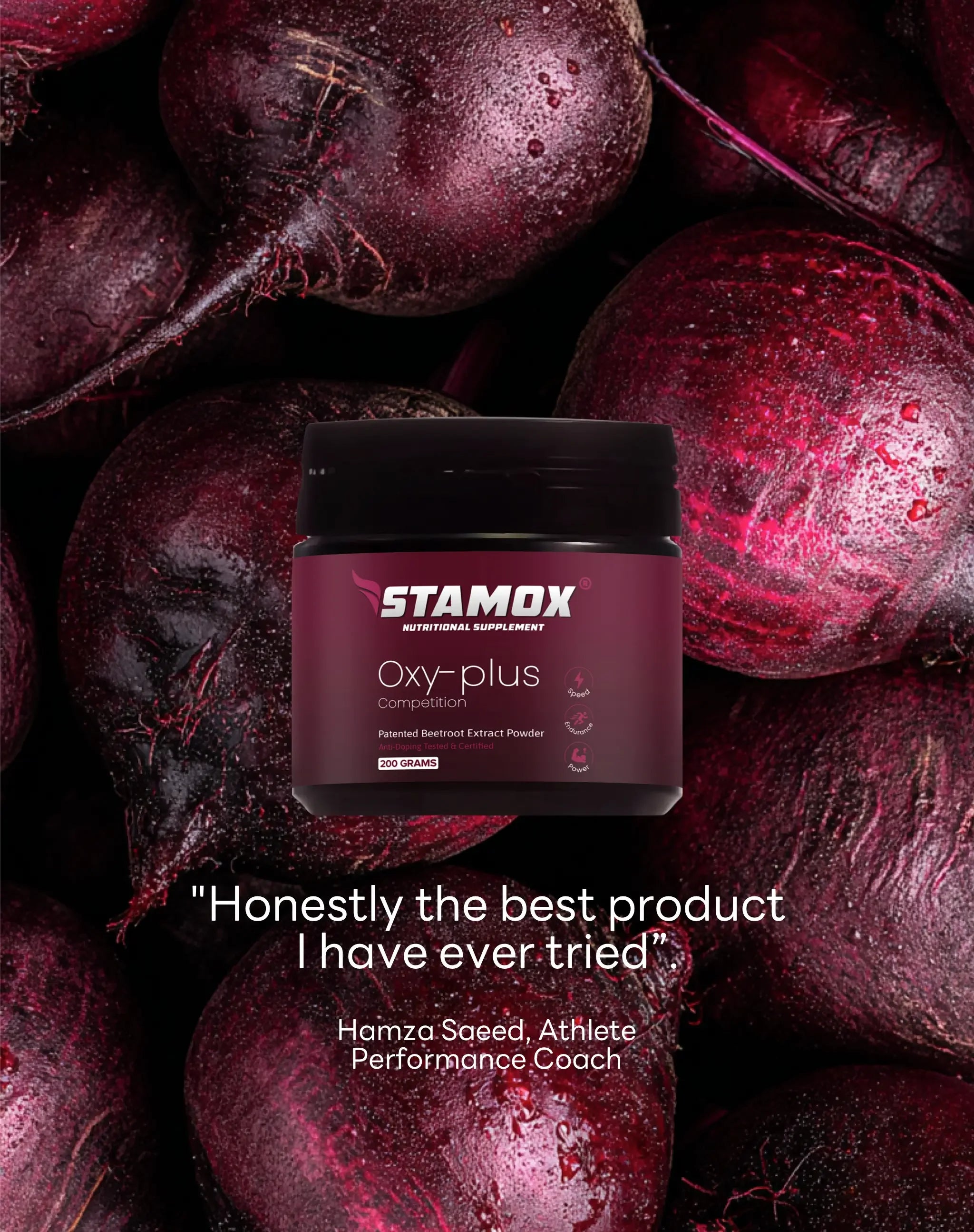 Stamox Premium Beetroot Extract Powder