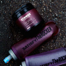 Stamox beetroot sport nutrition Oxy-plus powder and shaker bottles for VO2 max boost.