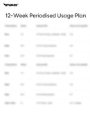 Stamox beetroot powder 12-week periodised usage plan chart for optimal performance and recovery